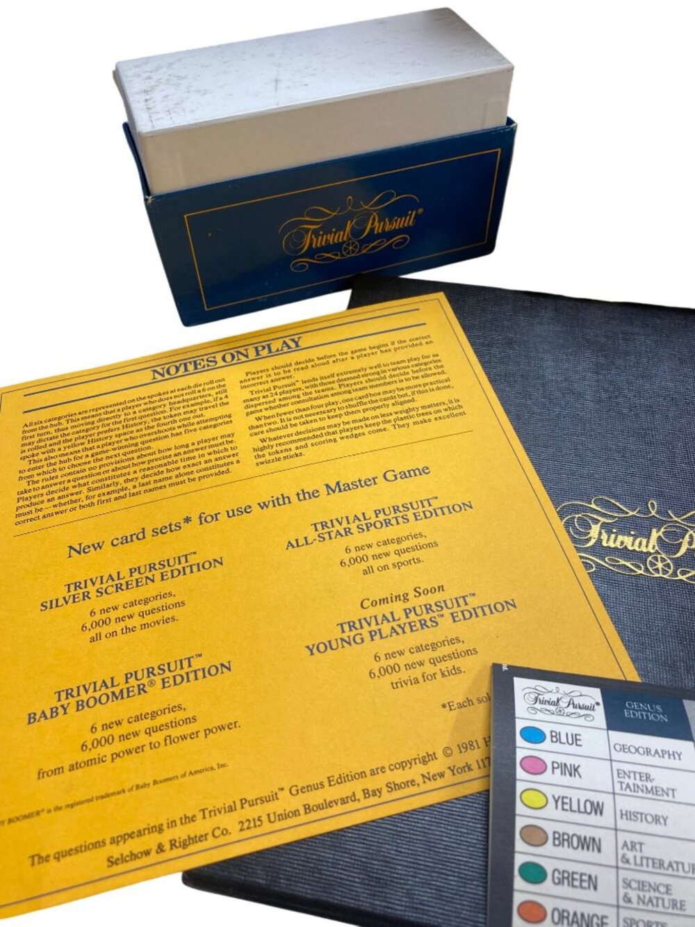 Trivial Pursuit Master Game Genus Edition Board Game Complete Set - Picture 6 of 8